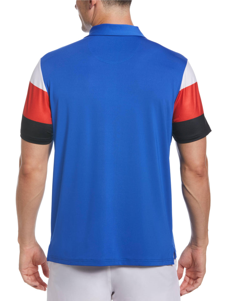 Men's Performance Color Block Polo