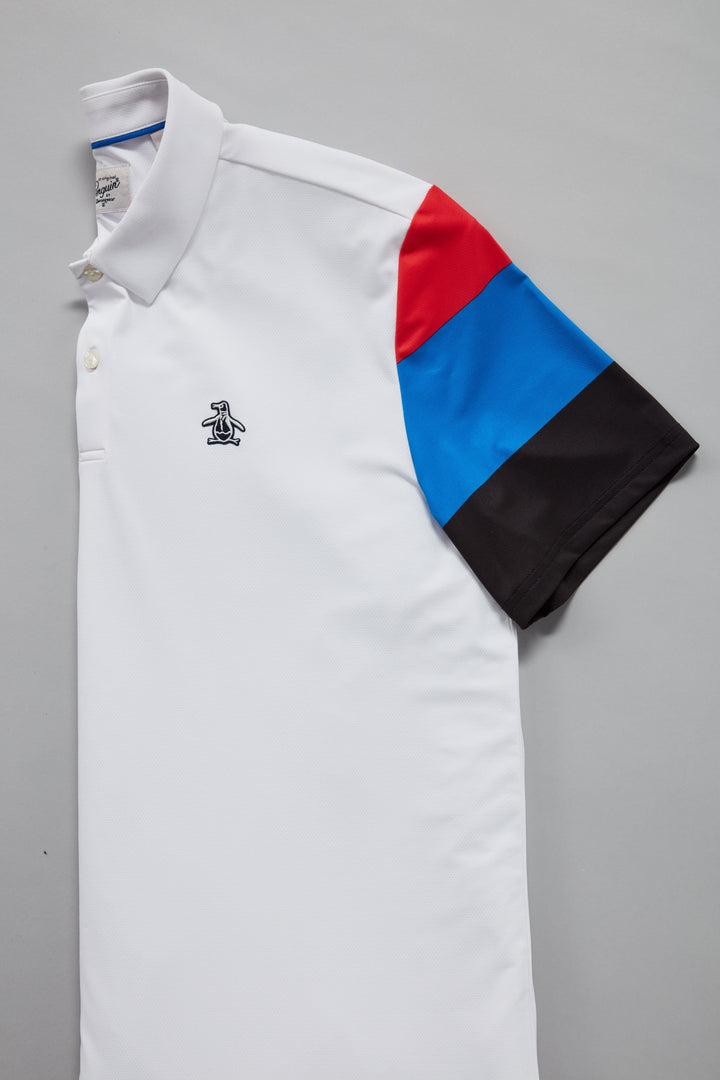 Men's Performance Color Block Polo
