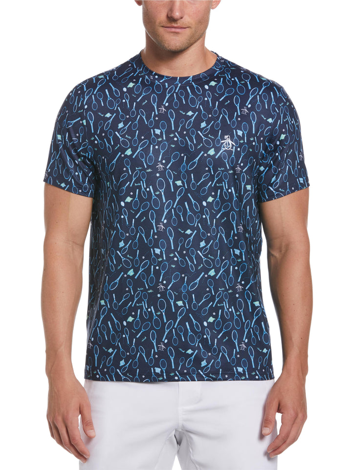 Men's Performance Novelty Print Tee