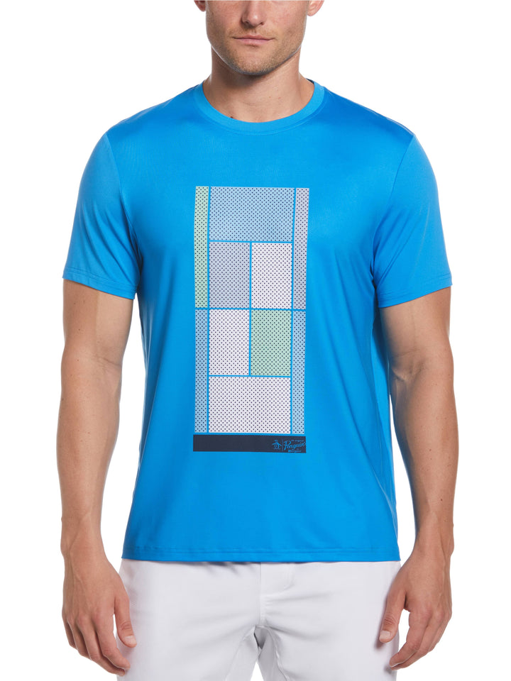 Men's Performance Sublimation Color Block Tee