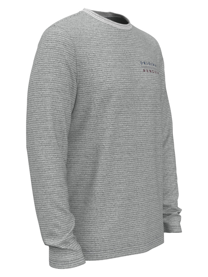 Men's Pete Print Heathered Performance Golf Tee
