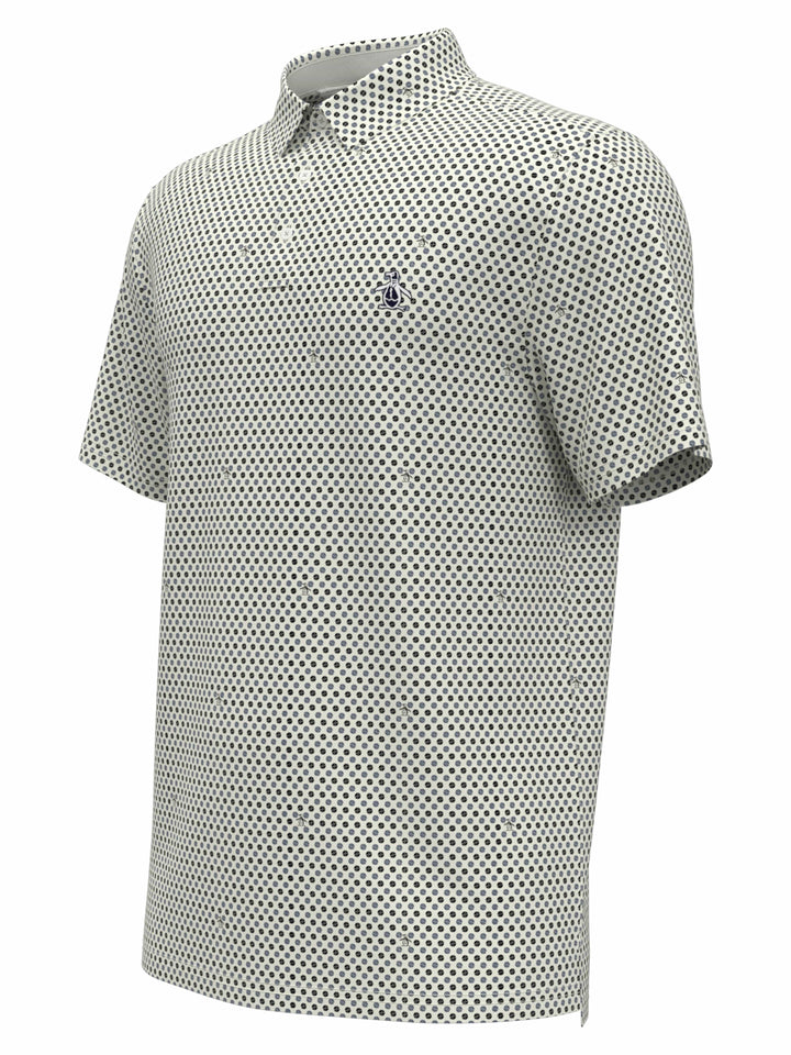 Men's Pete Print Polo