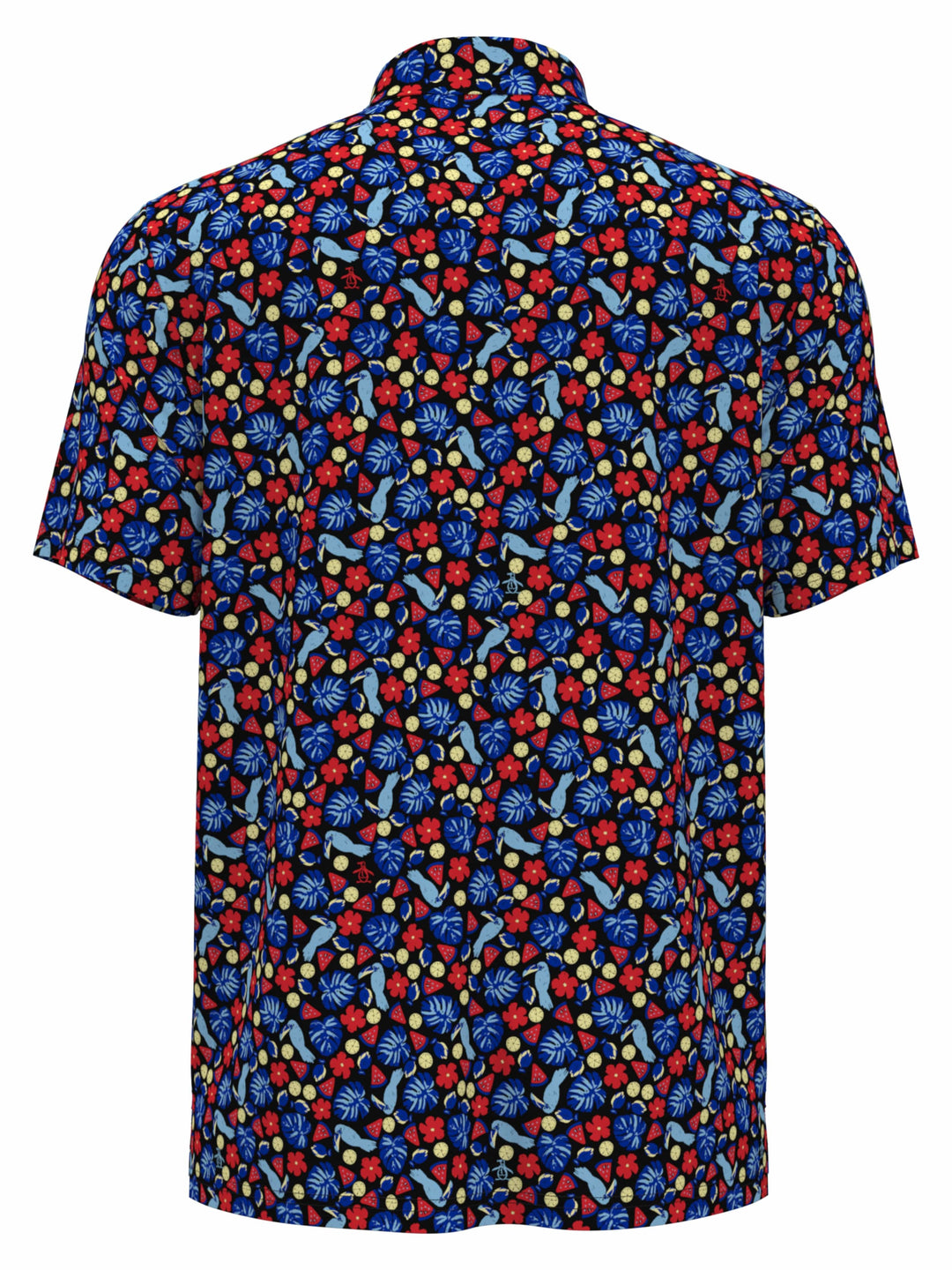 Pete in Paradise Print Golf Polo (Caviar) 