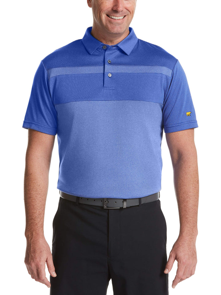 Men's Pieced Luxtouch Golf Polo