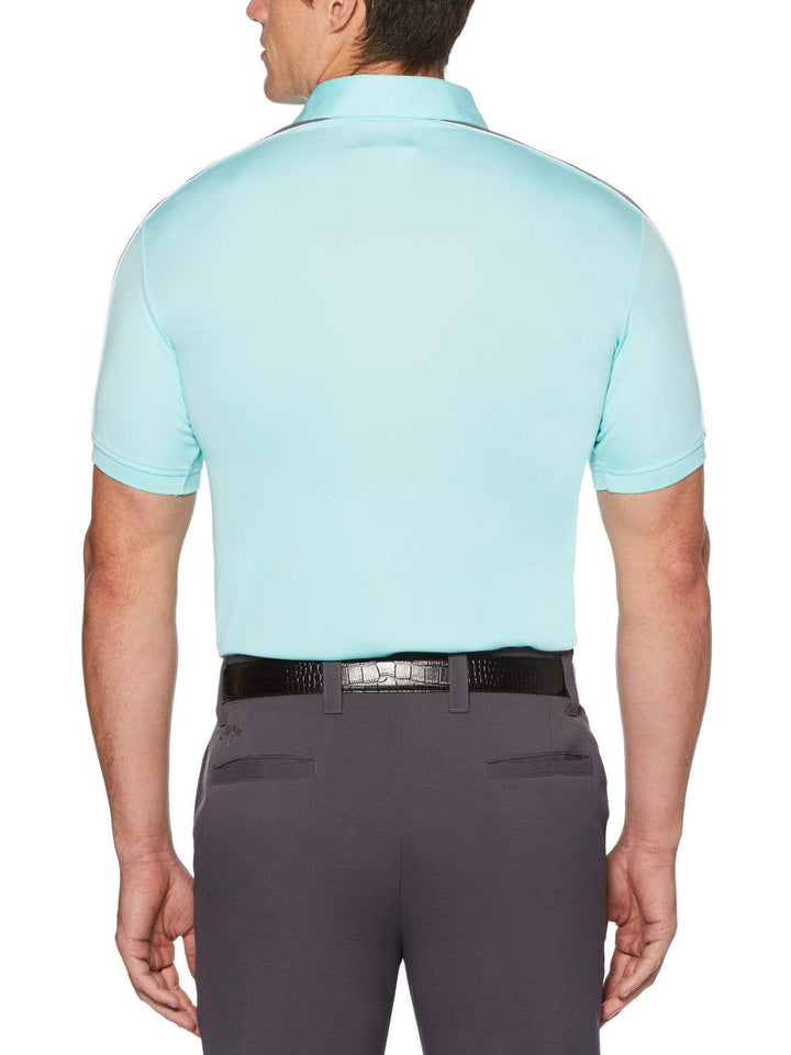 Men's Pieced Polo with Piping