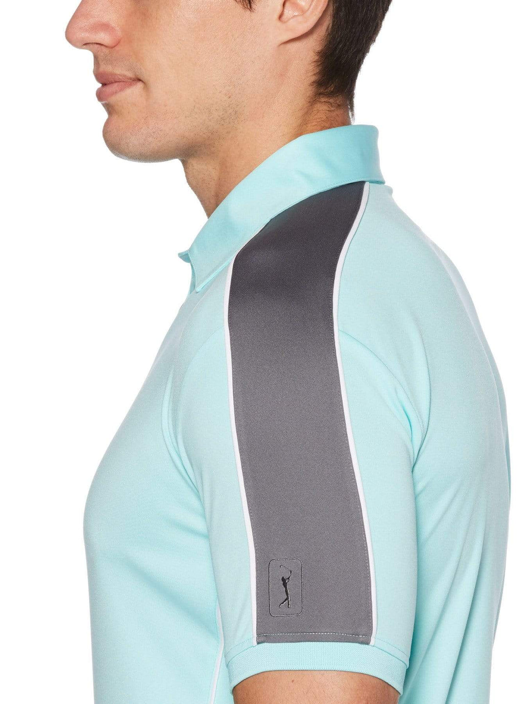 Men's Pieced Polo with Piping