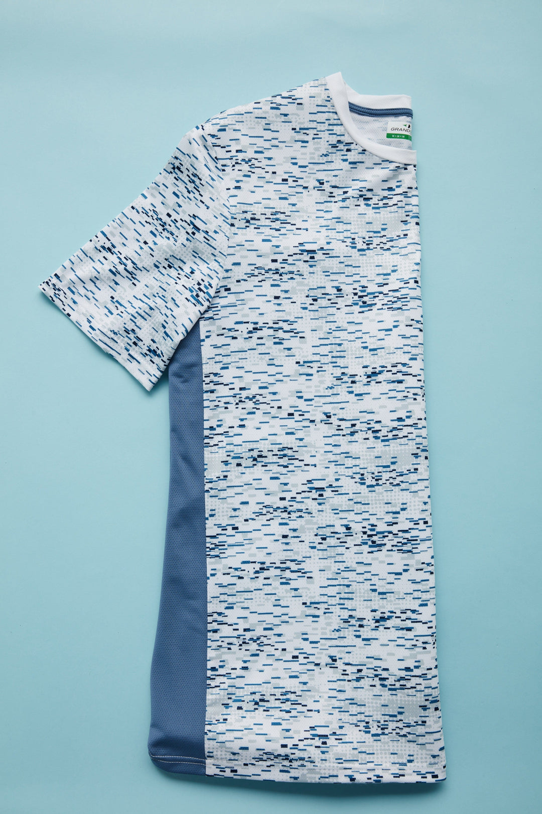 Men's Pieced Printed Tennis Tee