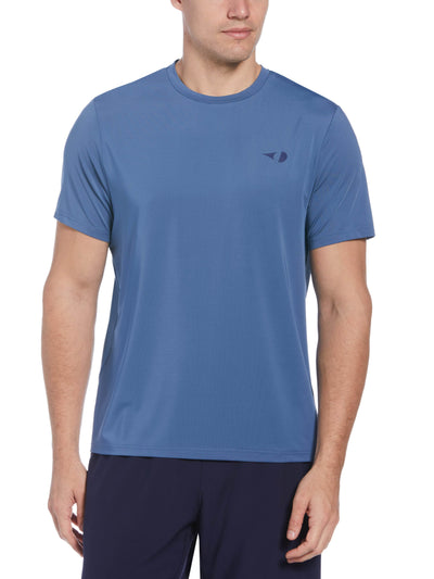 Pin Hole Mesh Tennis Tee (Blue Horizon) 