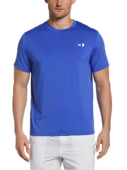 Pin Hole Mesh Tennis Tee (Dazzling Blue) 