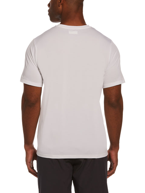 Men's Pin Hole Mesh Tennis Tee