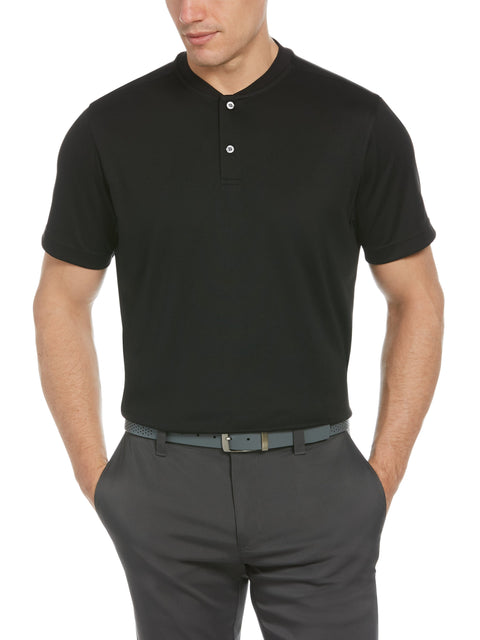 Men's Pique Polo with Casual Collar