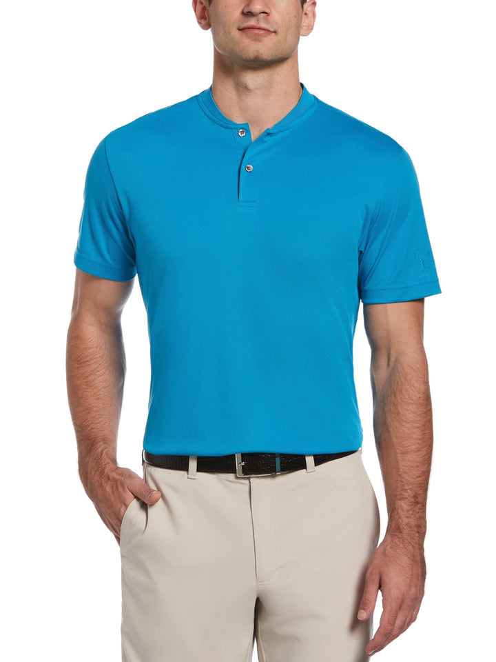 Men's Pique Polo with Casual Collar