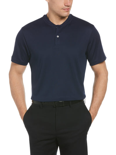 Men's Pique Polo with Casual Collar