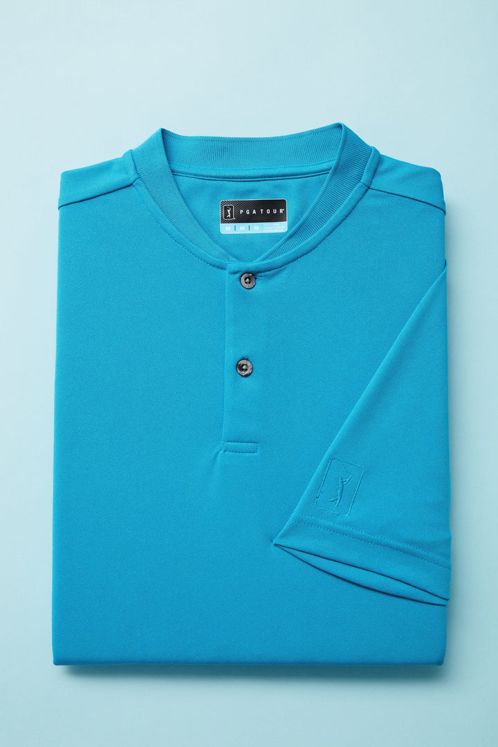 Men's Pique Polo with Casual Collar