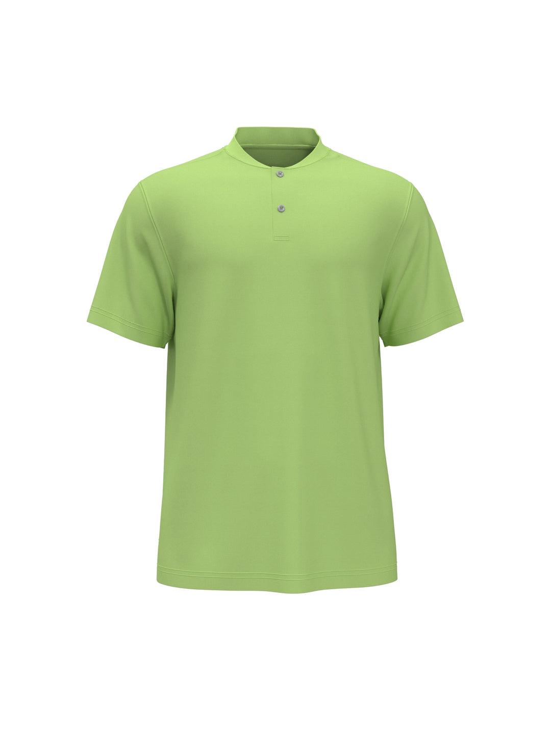 Pique Baseball Collar Golf Polo (Tomatillo) 