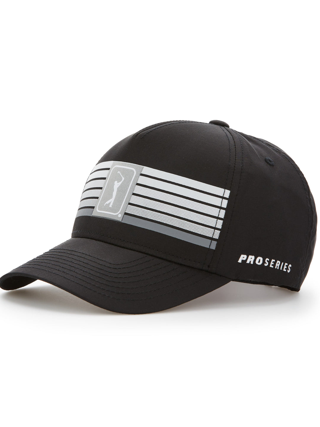 Men's Printed Stripe Golf Cap