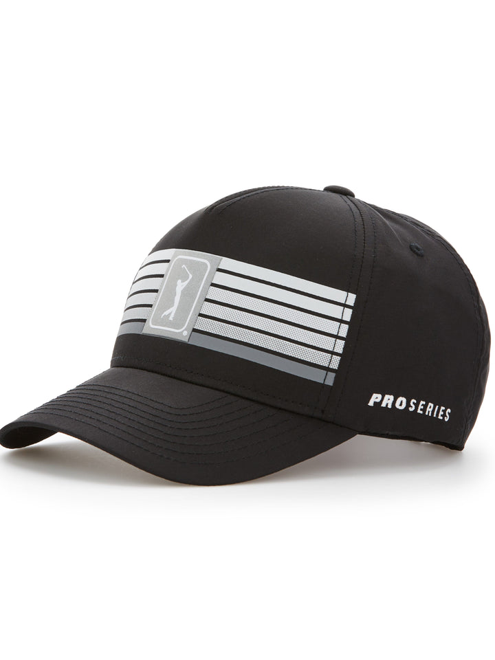 Men's Printed Stripe Golf Cap