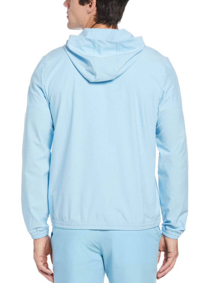 1/4 Zip Fine Line Golf Windshirt (Baltic Sea) 