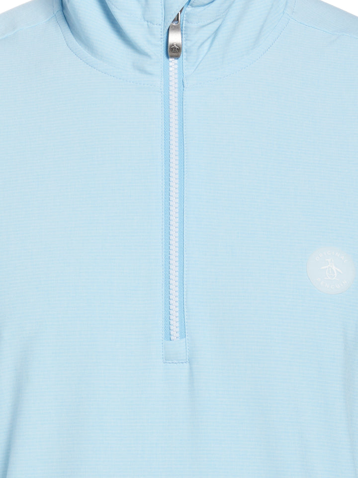 Men's Quarter Zip Hooded Golf Windshirt