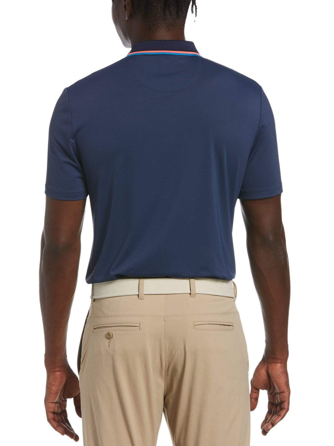 Men's Resort Chest Print Golf Polo