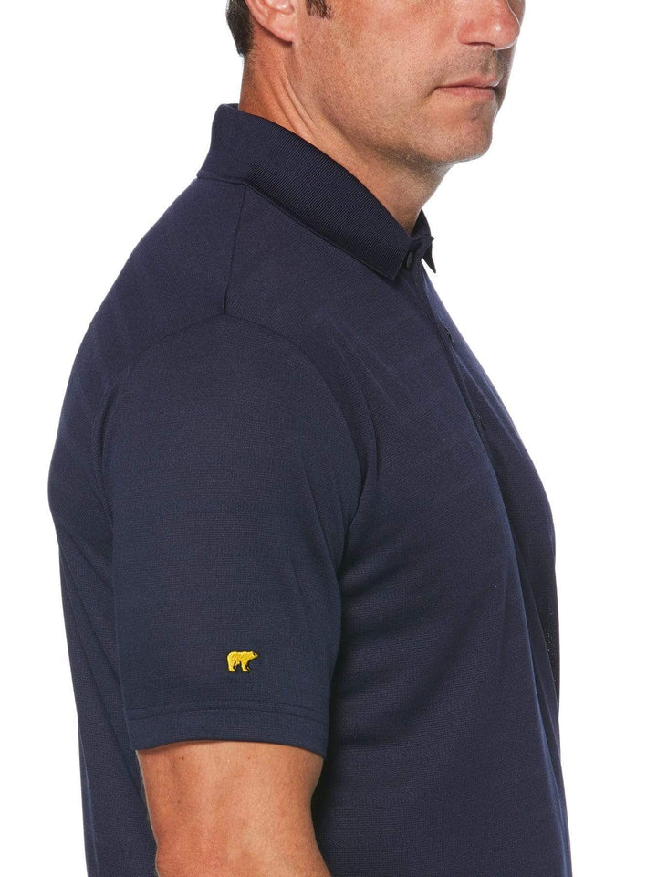 Men's Shadow Textured Polo