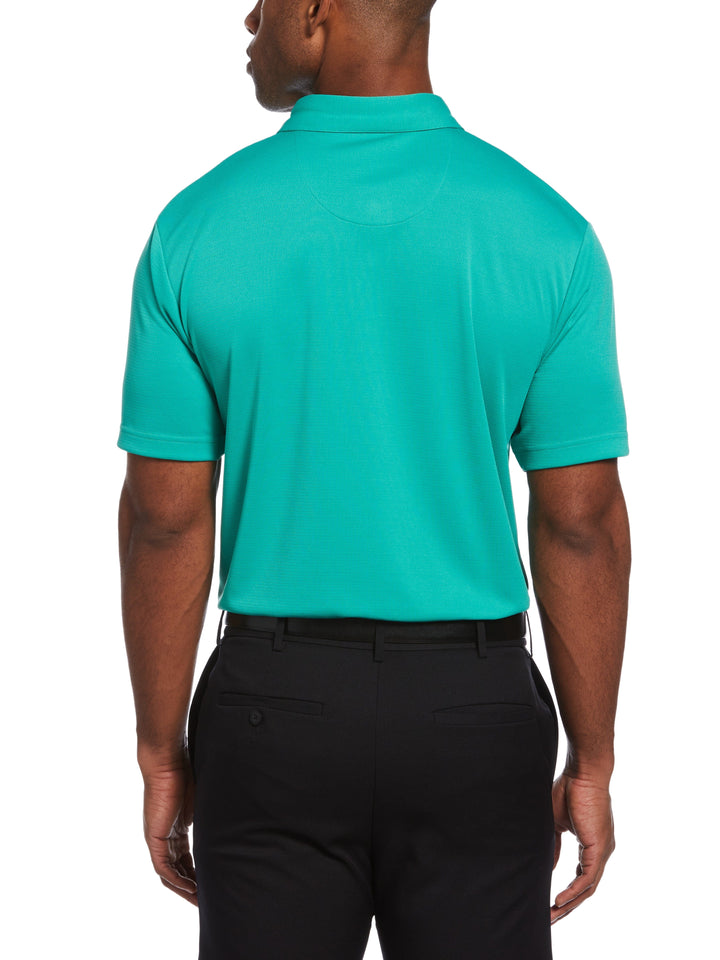 Solid Textured Golf Polo (Vivid Green) 