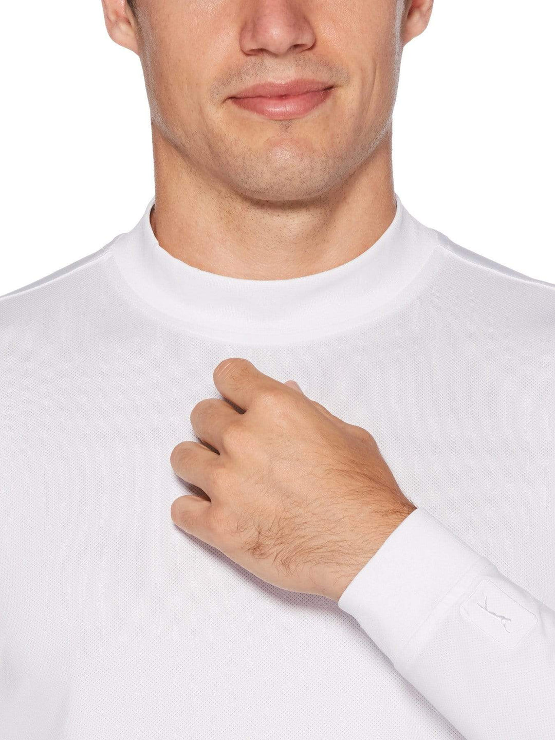 Men's Solid Ventilated Sweater