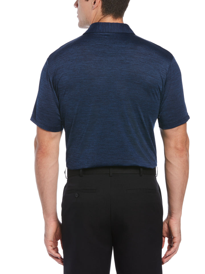 Men's Space Dye Texture Golf Polo