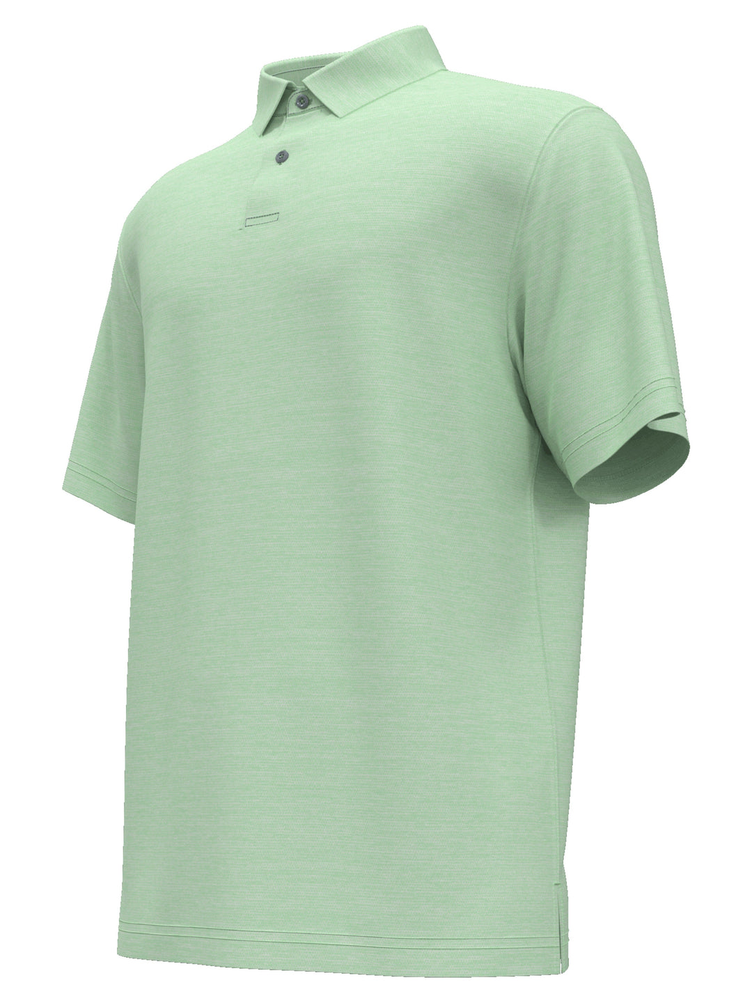 Space Dye Texture Golf Polo (Green Ash Heather) 