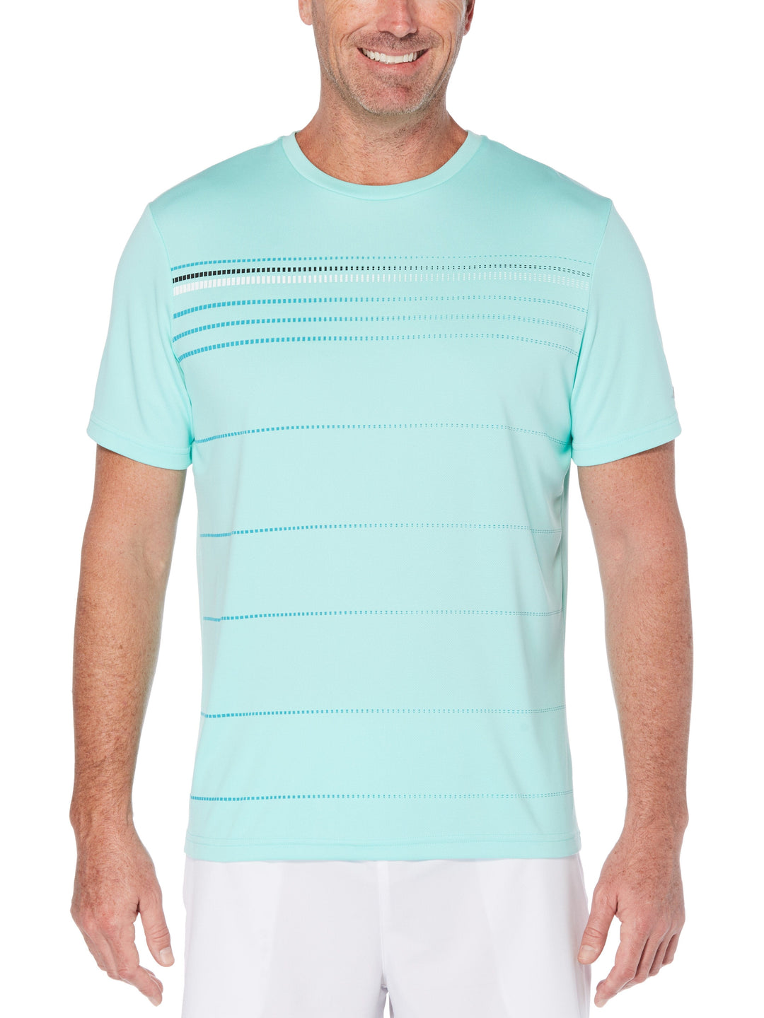Men's Stripe Front Panel Tee