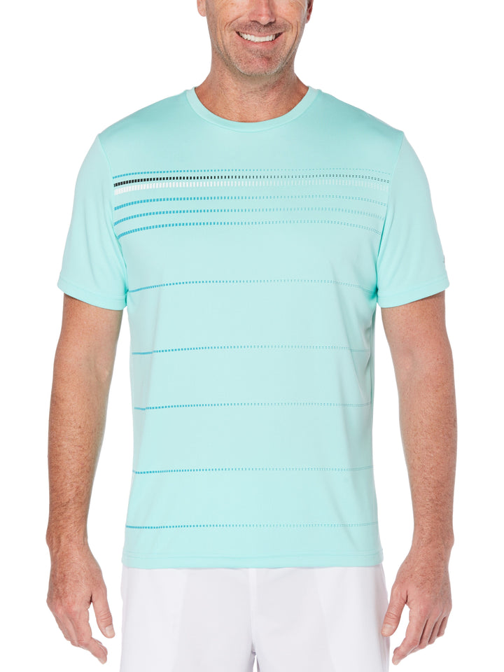 Men's Stripe Front Panel Tee