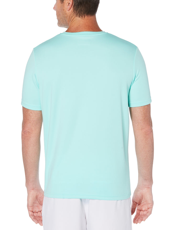 Men's Stripe Front Panel Tee