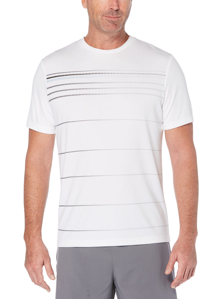Men's Stripe Front Panel Tee