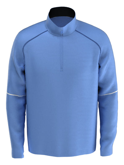 Men's Sun Protection Quarter Zip Golf Shirt