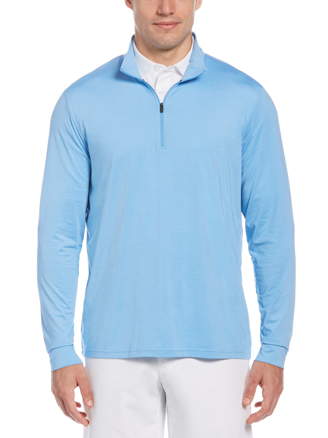 Men's Sun Shade Stretch Quarter Zip Golf Pullover