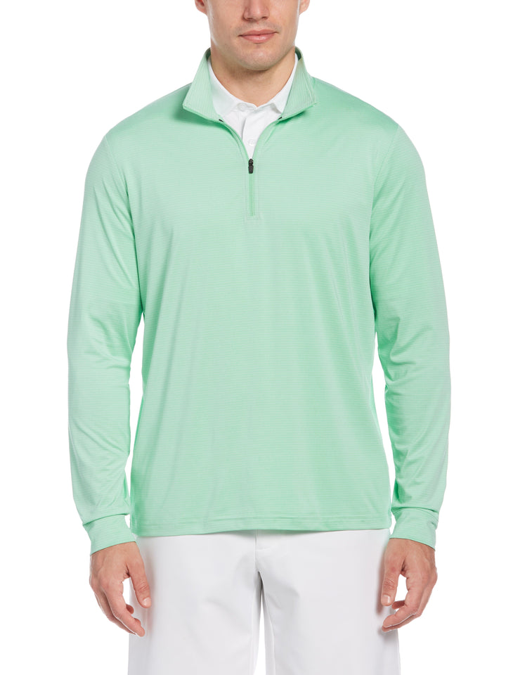 Men's Sun Shade Stretch Quarter Zip Golf Pullover
