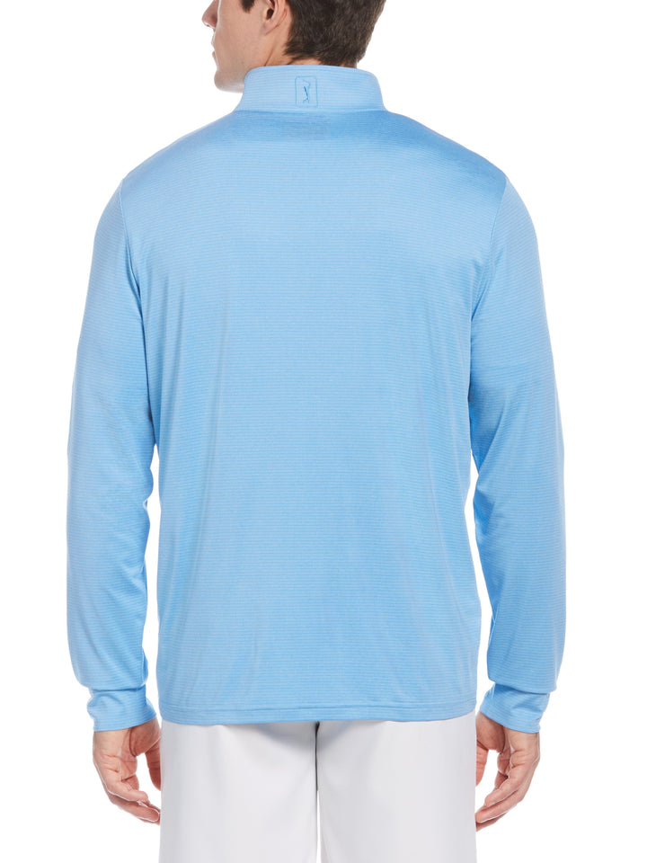 Men's Sun Shade Stretch Quarter Zip Golf Pullover