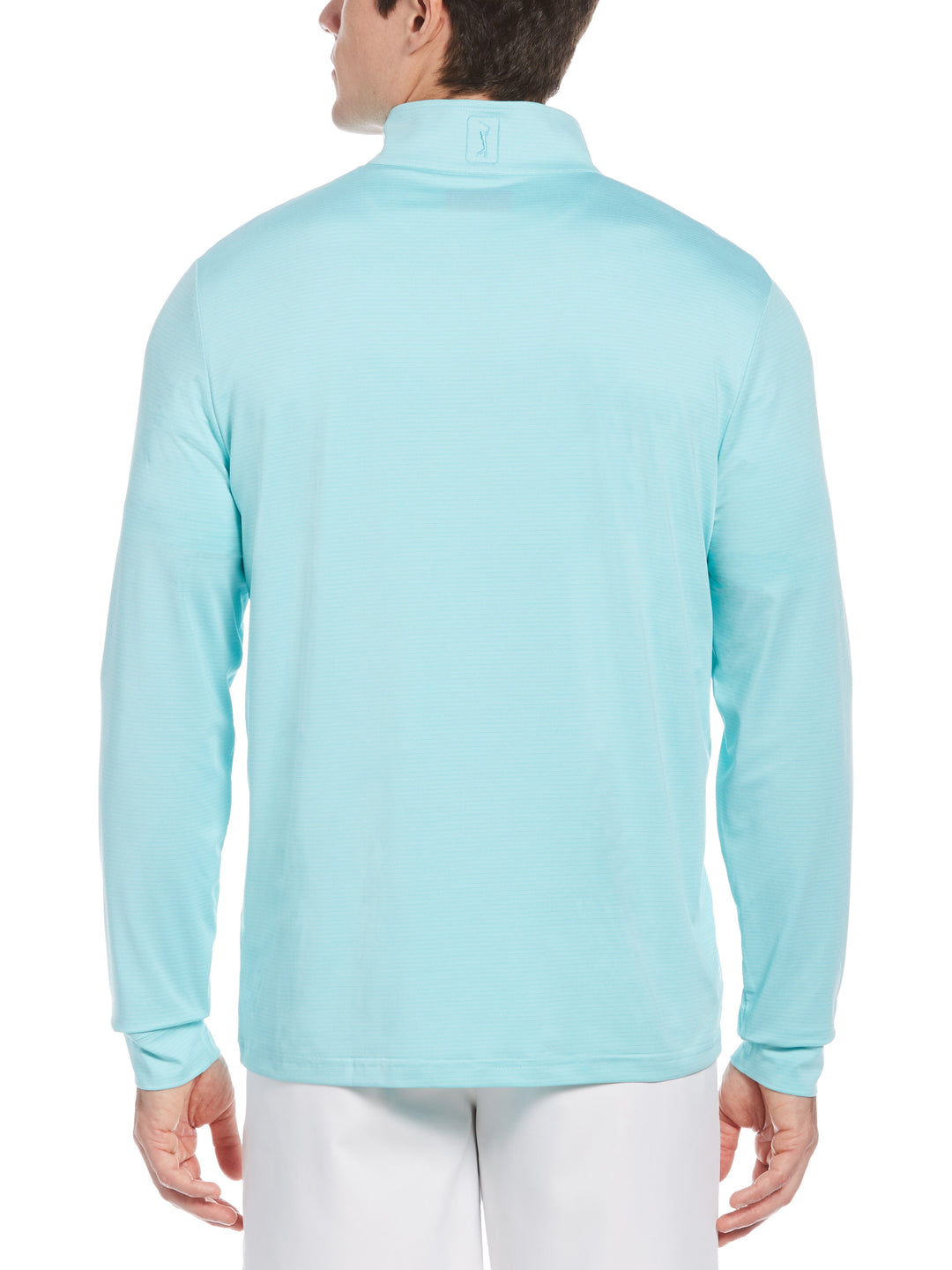 Men's Sun Shade Stretch Quarter Zip Golf Pullover