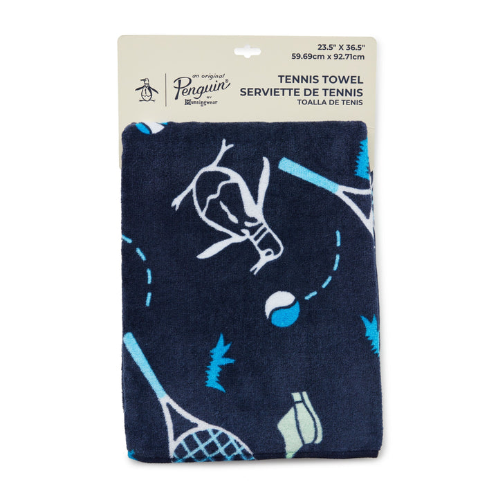 Tennis Towel (Black Iris) 