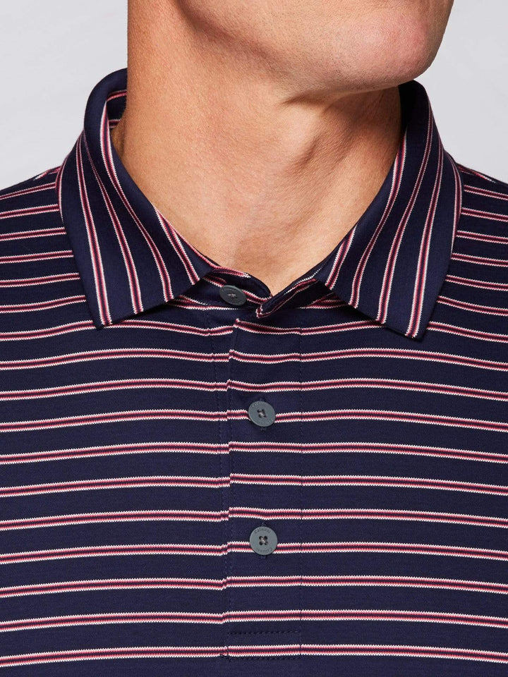 Men's Tour Authentic Mercerized Cotton Stripe Polo