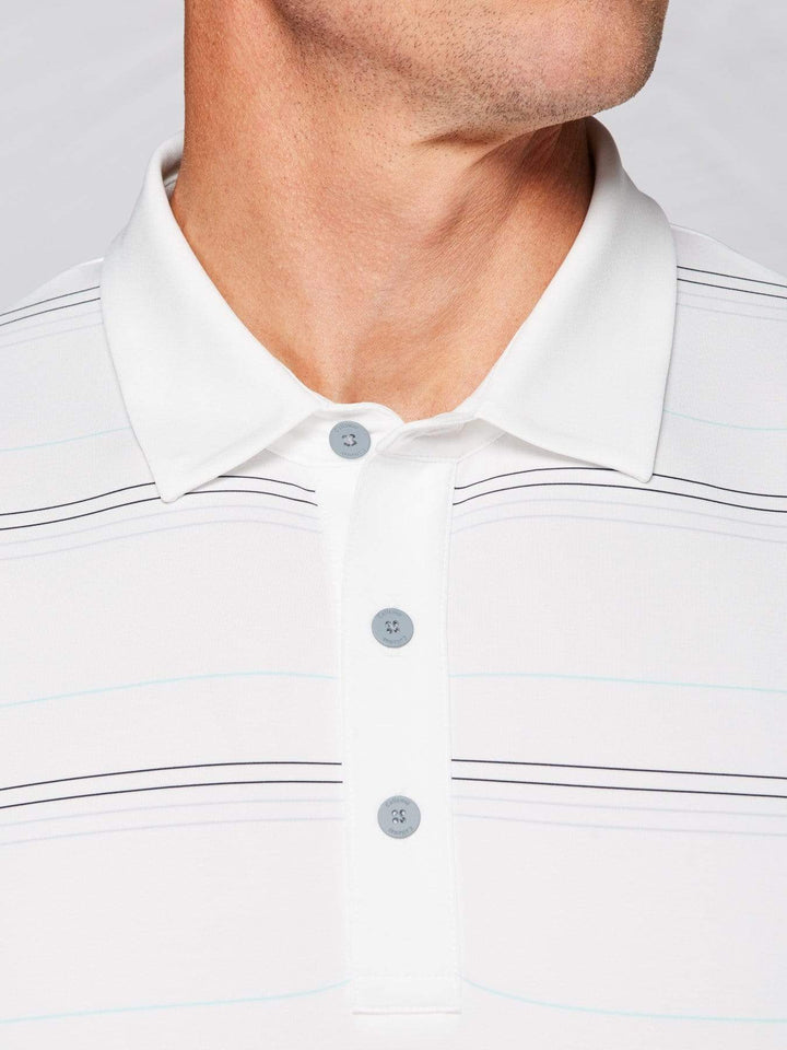 Men's Tour Authentic Micro Stripe Polo