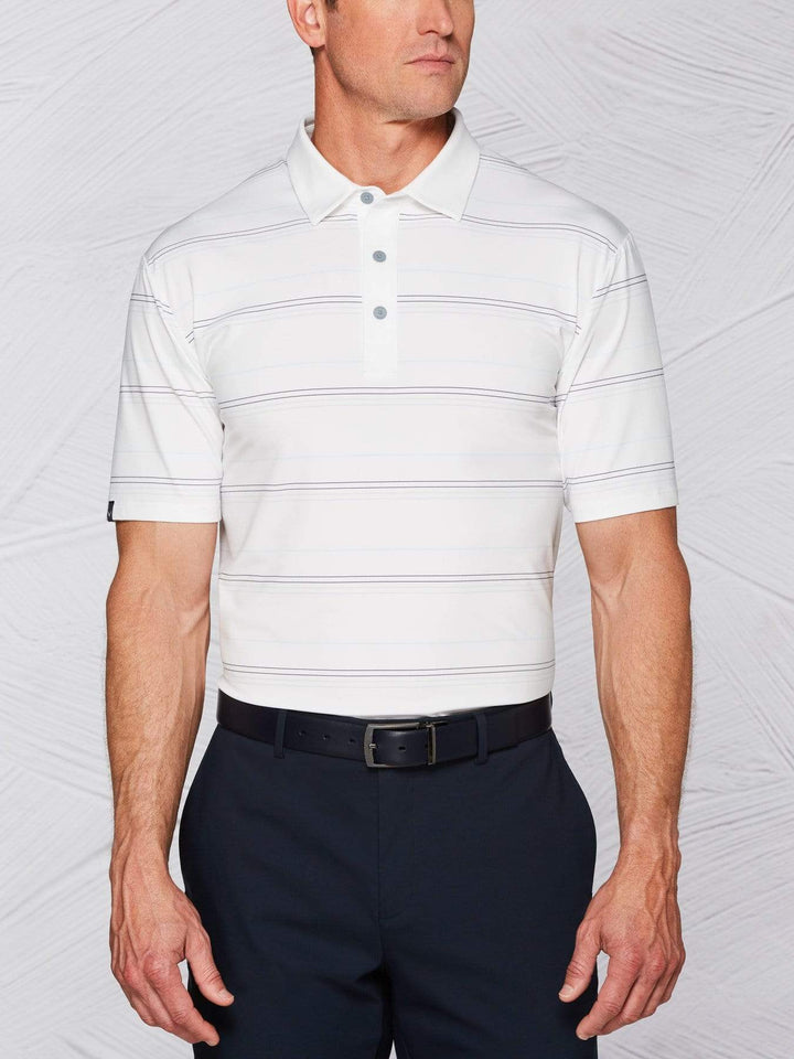 Men's Tour Authentic Micro Stripe Polo
