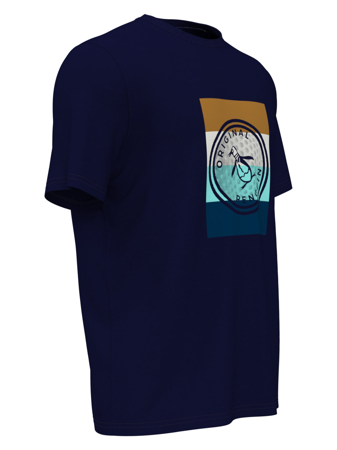 Trademark Print Crew Neck Tee (Black Iris) 