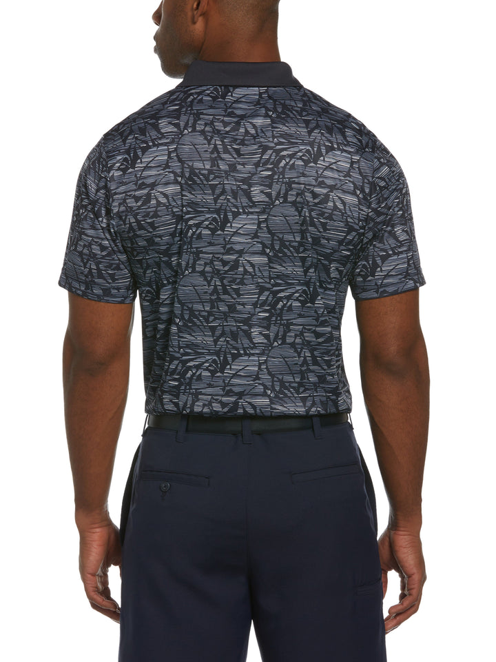 Men's Transformed Tropical Print Golf Polo