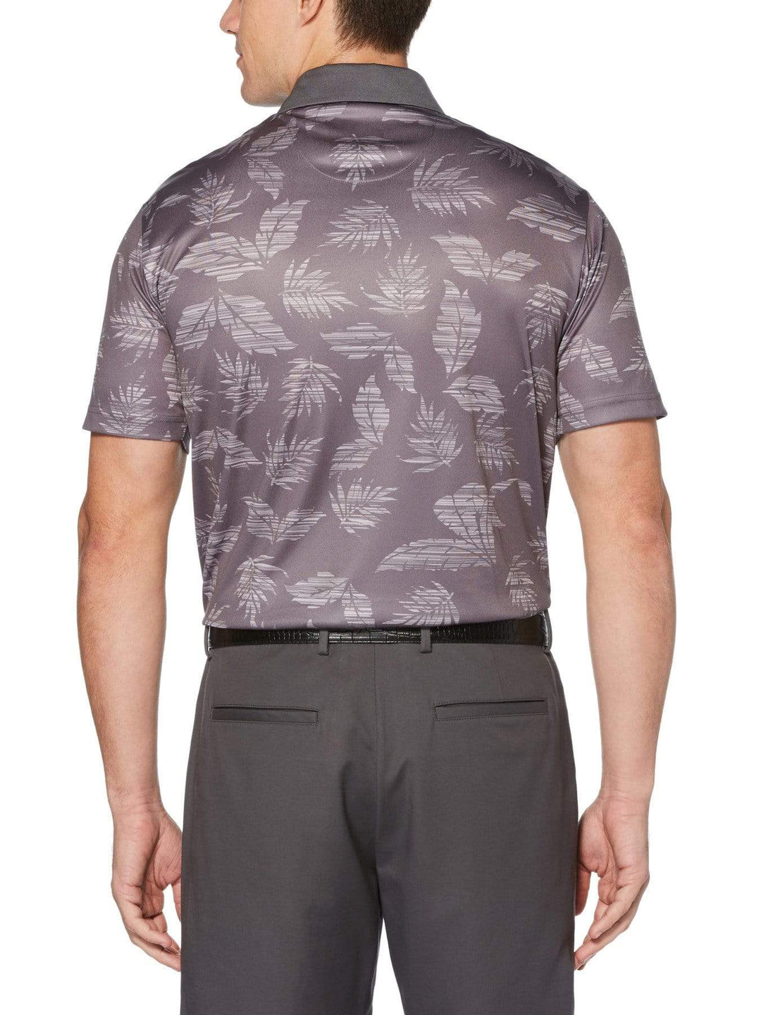 Men's Tropical Print Polo