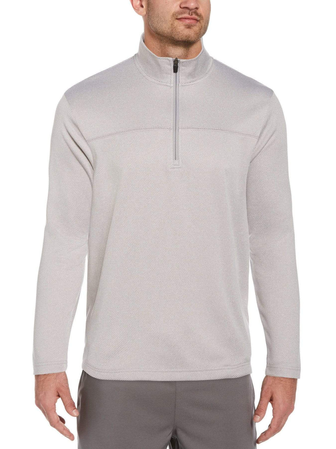 Men's Two Tone Quarter Zip Jacket