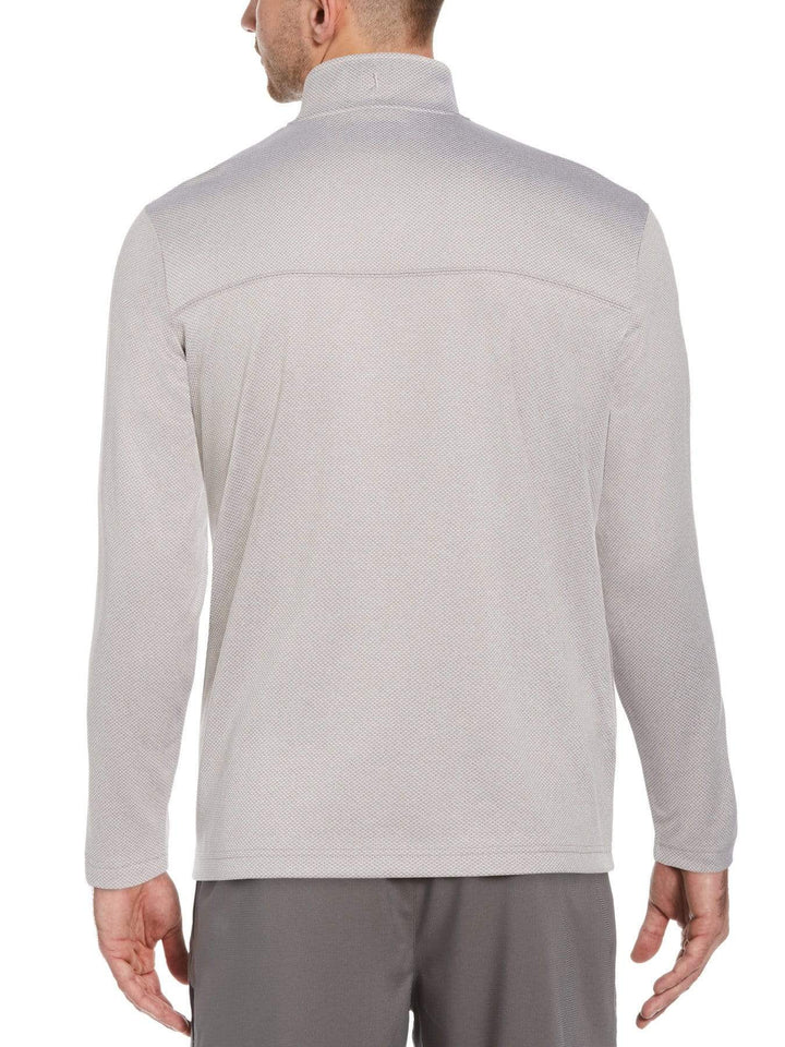 Men's Two Tone Quarter Zip Jacket