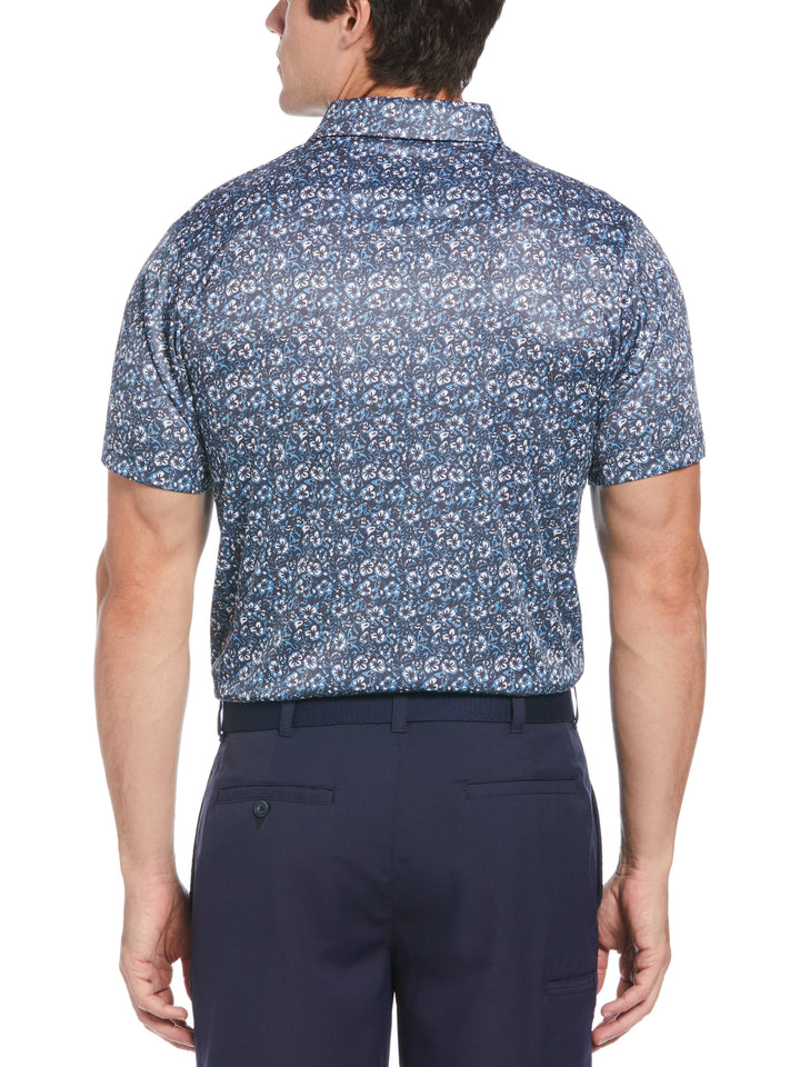 Men's Vacation Floral Print Golf Polo