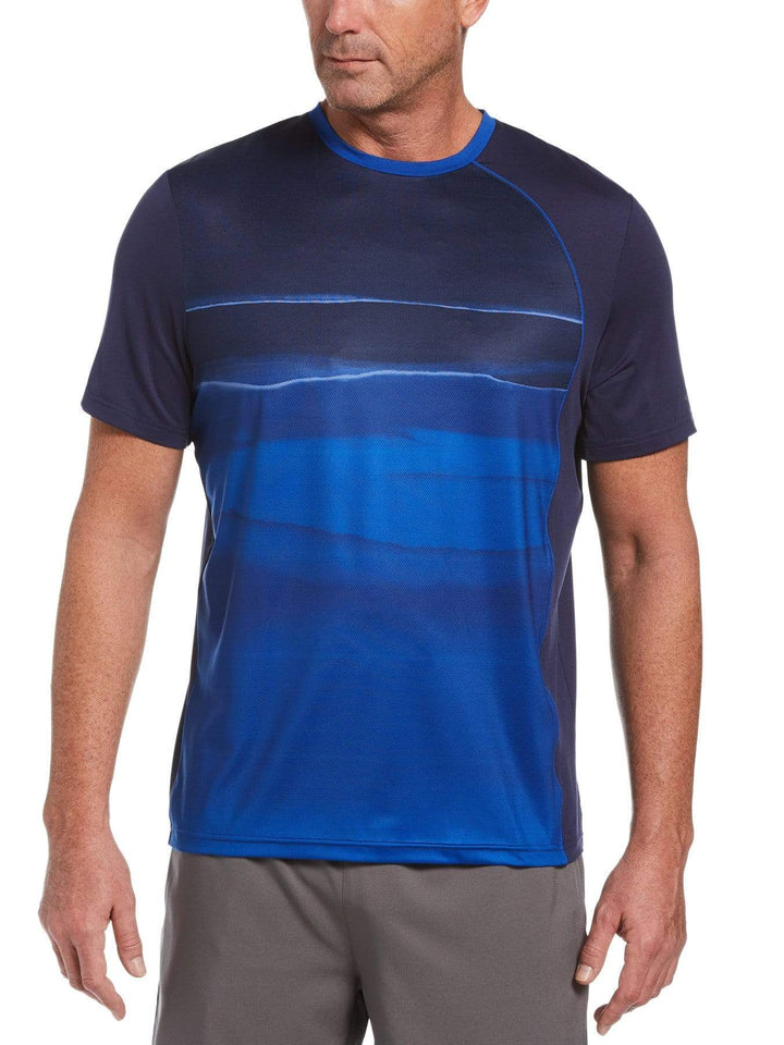Men's Watercolor Fade Print Tee