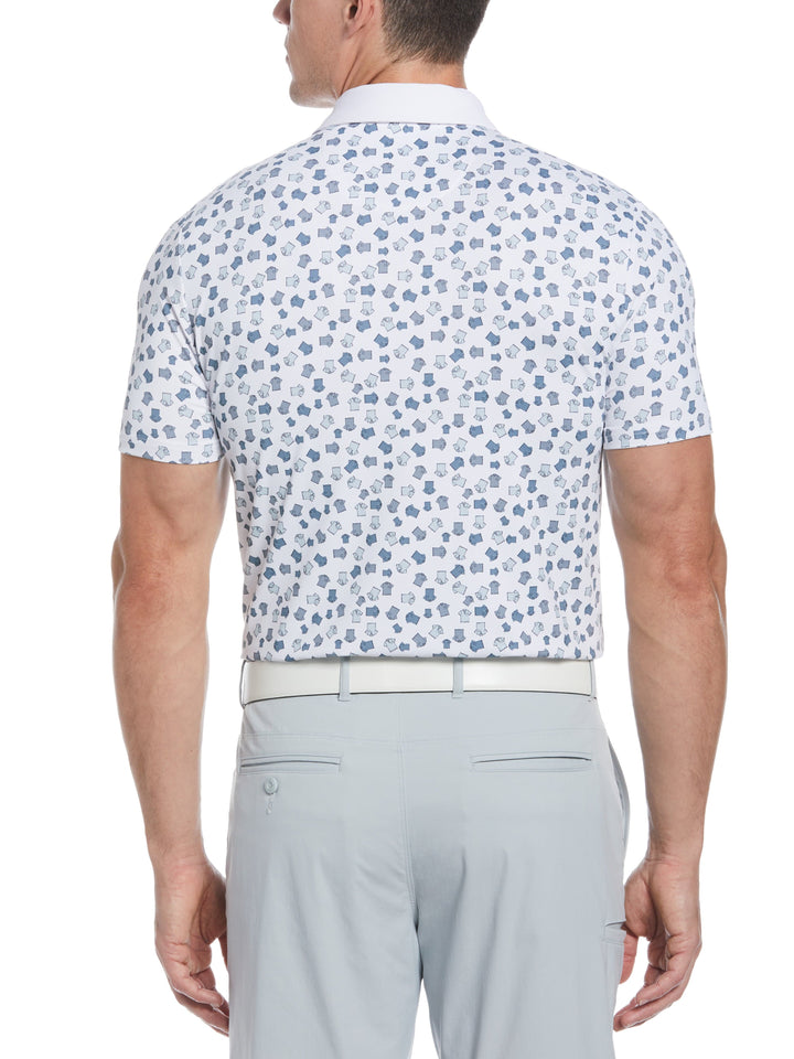 Men's Whimsical Earl Print Golf Polo